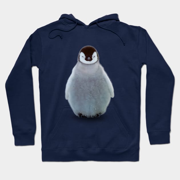 baby penguin, Hoodie by artbleed